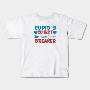 Cupids  Cutest Heart Breaker Kids T-Shirt